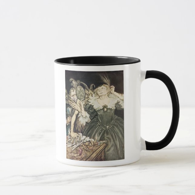 Arthur Rackham | Comus by John Milton: "And they,  Mug (Right)