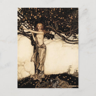 Arthur Rackham Freya CC0329 Postcard