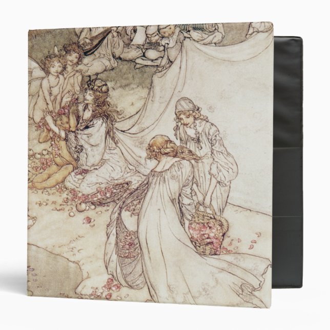Arthur Rackham | Illustration for a Fairy Tale, Fa Binder (Front/Inside)