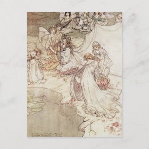 Arthur Rackham Illustration for a Fairy Tale, Fa Postcard