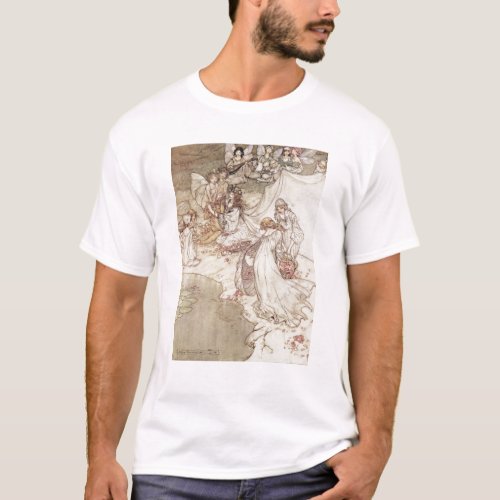 Arthur Rackham  Illustration for a Fairy Tale Fa T_Shirt