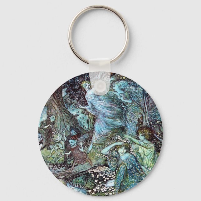 Arthur rackham keychain (Front)