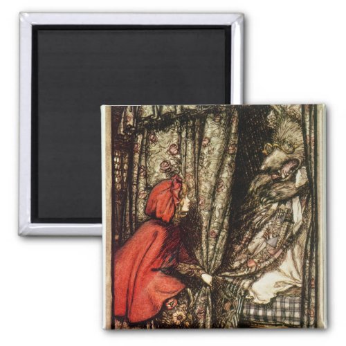 Arthur Rackham  Little Red Riding Hood Magnet