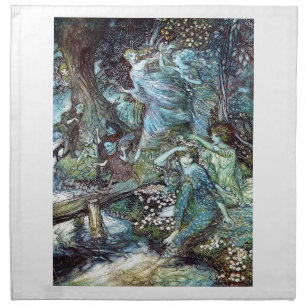 Arthur rackham napkin