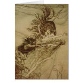 Arthur Rackham | The Rhinemaidens teasing Alberich (Front)