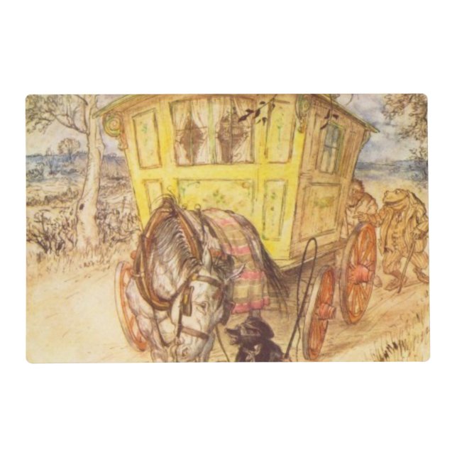 Arthur Rackham - The Wind In The Willows Placemat (Front)