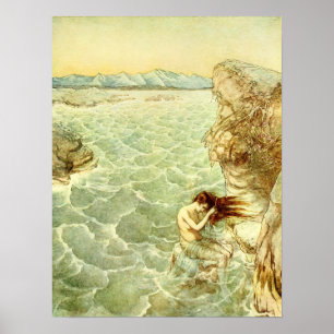 Arthur Rackham - vintage fairytale art Poster