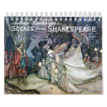 Arthur Rackham&#39;s Shakespeare Vintage Art Calendar at Zazzle