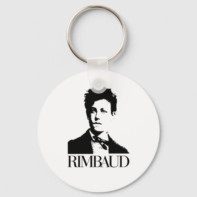 Arthur Rimbaud Keychain (Front)