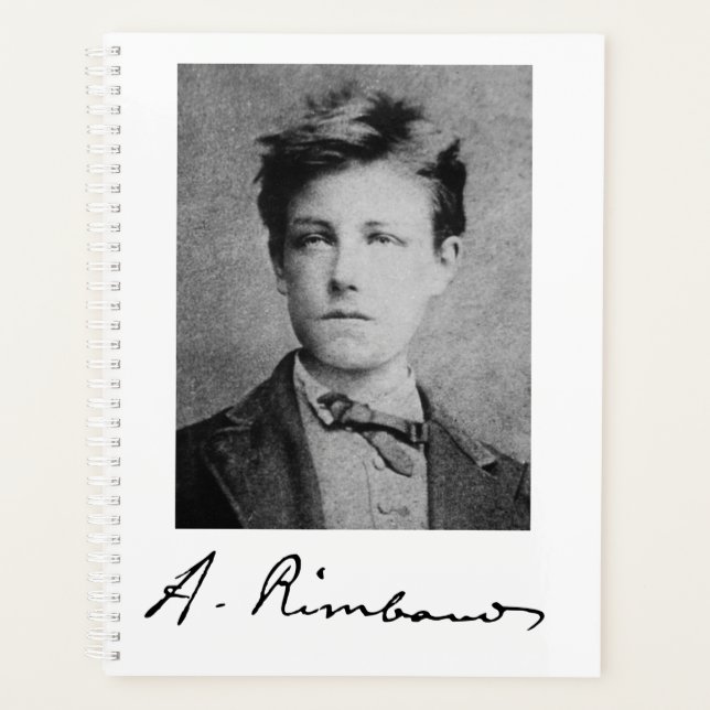 Arthur Rimbaud Planner (Front)