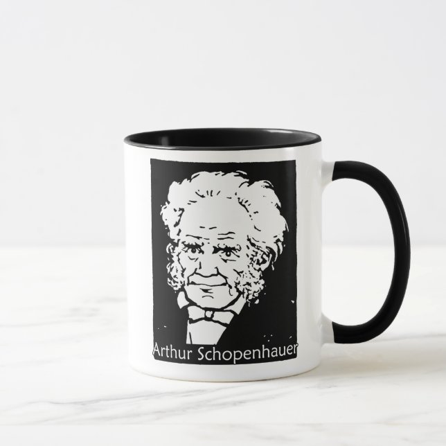 Arthur Schopenhauer Mug (Right)