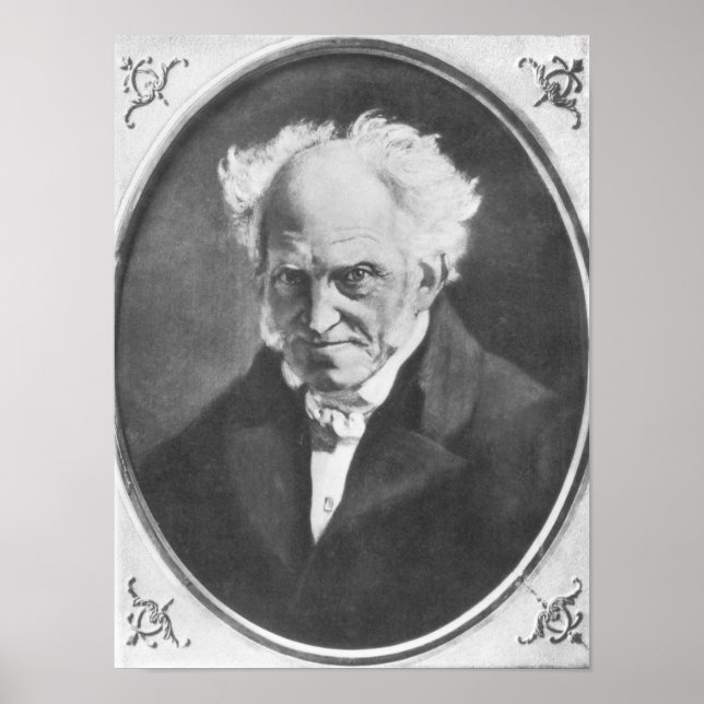 Arthur Schopenhauer Poster (Front)