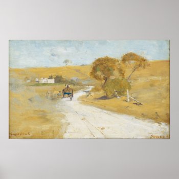 Arthur Streeton - At Templestowe Poster by niceartpaintings at Zazzle