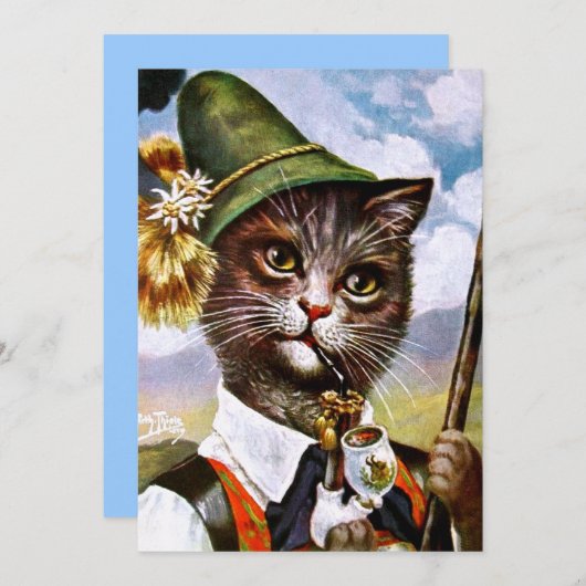 Arthur Thiele - Bavarian Alps Cat (Front/Back)