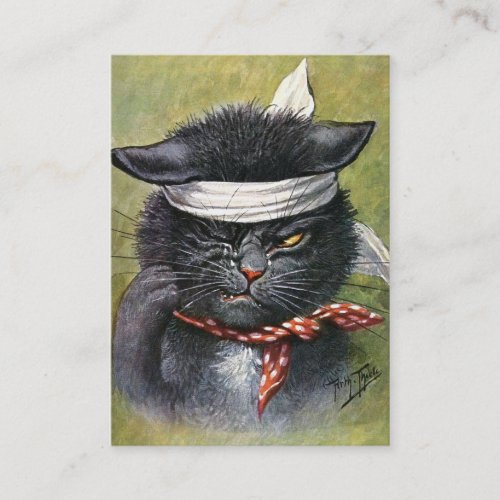 Arthur Thiele _ Cat with Toothaches Business Card