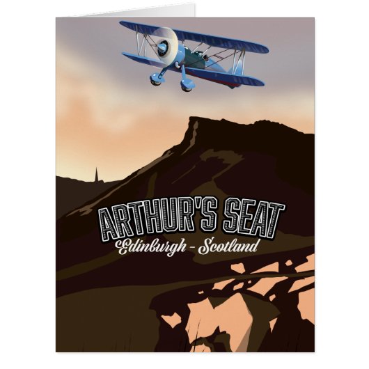 Arthur's Seat Edinburgh Scotland Cards (Front)