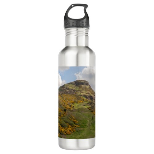 Arthurs Seat Edinburgh Scotland Stainless Steel Water Bottle