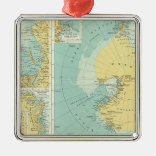 Artic, Antarctica Metal Ornament