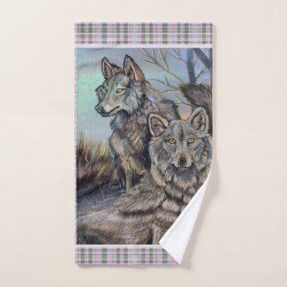 Artic Wolves Wintery