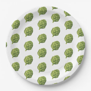 Artichauts Paper Plates