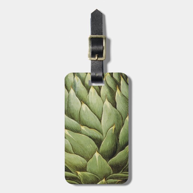 Artichoke, 1613 luggage tag (Front Vertical)