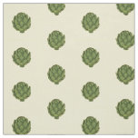 Artichoke cartoon illustration fabric