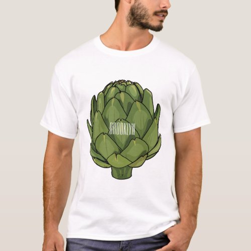 Artichoke cartoon illustration  T_Shirt