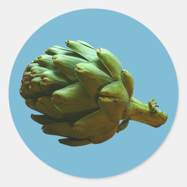 Artichoke Classic Round Sticker (Front)