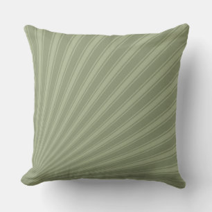 Artichoke Color Stripe Funky Pattern Throw Pillow
