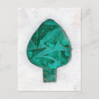Artichoke - Fresh Vegetable Painting Postcard
