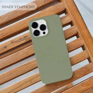 Artichoke Green One of Best Solid Green Shades Case-Mate iPhone 14 Case