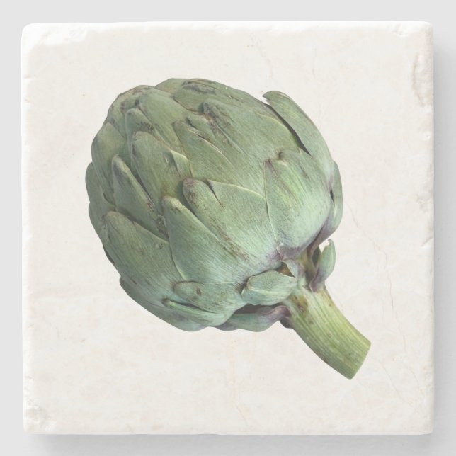 Artichoke Marble Coaster (Front)