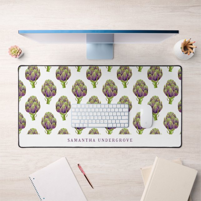 Artichoke Pattern Desk Mat (Office 1)