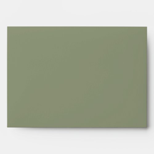 Artichoke solid color envelope