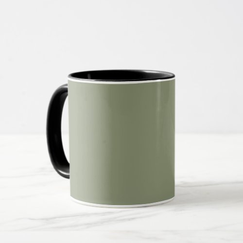 Artichoke solid color mug