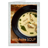 Artichoke Soup Recipe (Front)