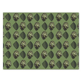 Artichoke Vegetable Plant Botanical Pattern