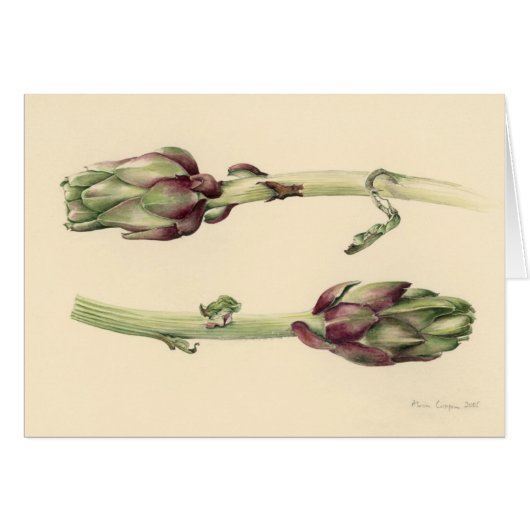 Artichokes 2005 cards (Front Horizontal)