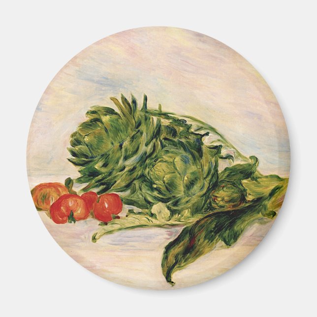 Artichokes and Tomatoes Magnet (Front)