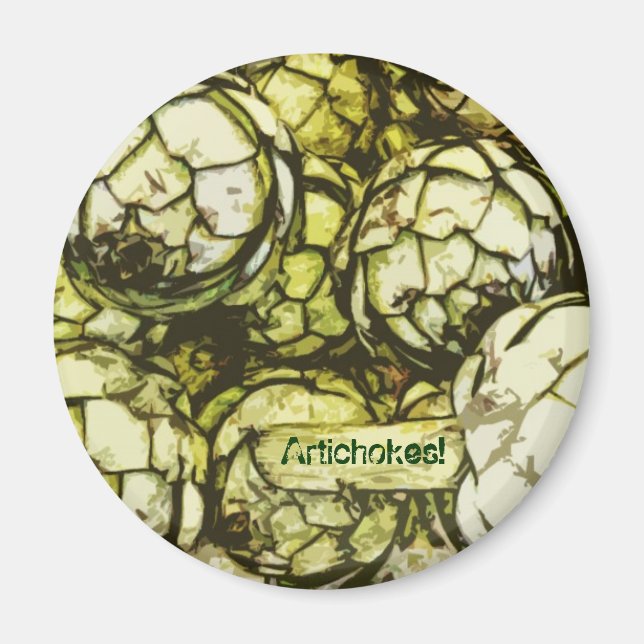 Artichokes! Magnet (Front)