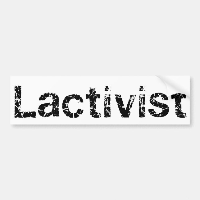 Articles /Breastfeeding pro-lactation advocacy Bumper Sticker (Front)