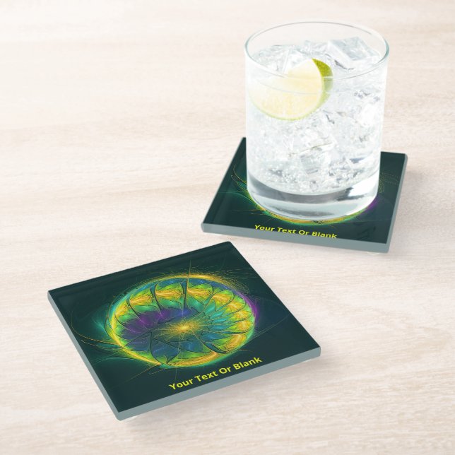 Articulated Plasma Glass Coaster (Angled)