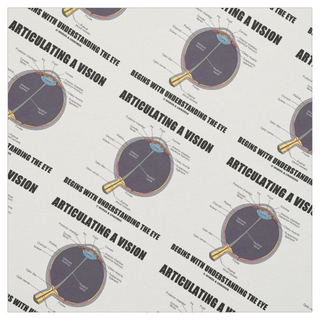 Articulating A Vision Begins Understanding The Eye Fabric (Swatch)