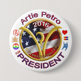 Artie for President Pinback Button