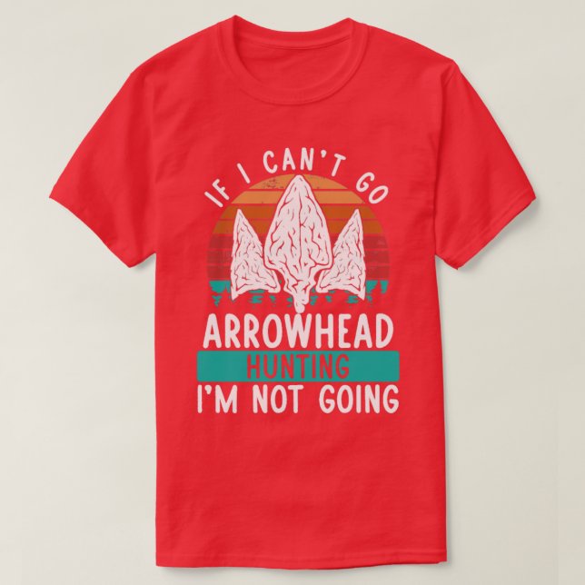 Artifact Arrowhead Collection Arrowhead Hunting  T-Shirt (Design Front)