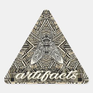 artifacts - triangular fly triangle sticker