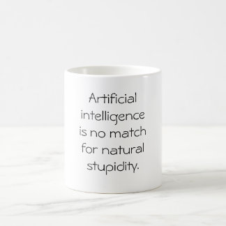 Artifical intelligence 11 oz. coffee mug