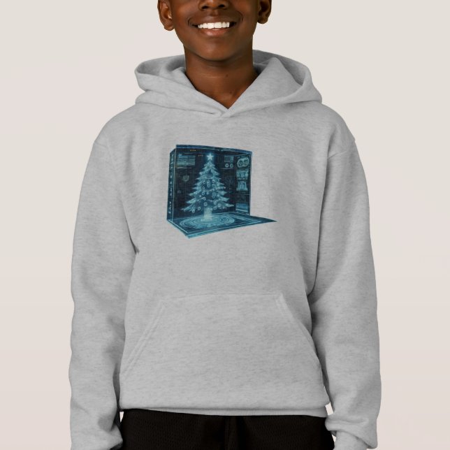 Artificial Christmas Tree Hoodie (Front)