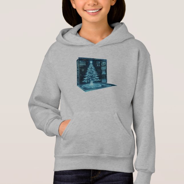 Artificial Christmas Tree Hoodie (Front)
