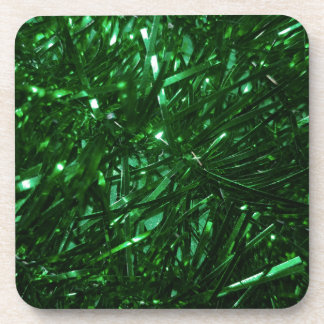artificial christmas tree leaves beverage coaster